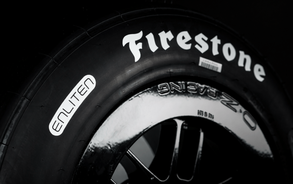 Firestone’s ENLITEN Tires Reach 65% Recycled Content for IndyCar